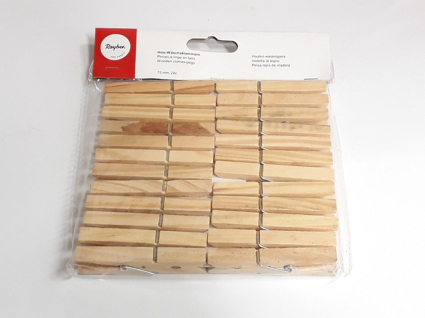 Mollette legno naturali mm.35 pz.100 – Flormarc
