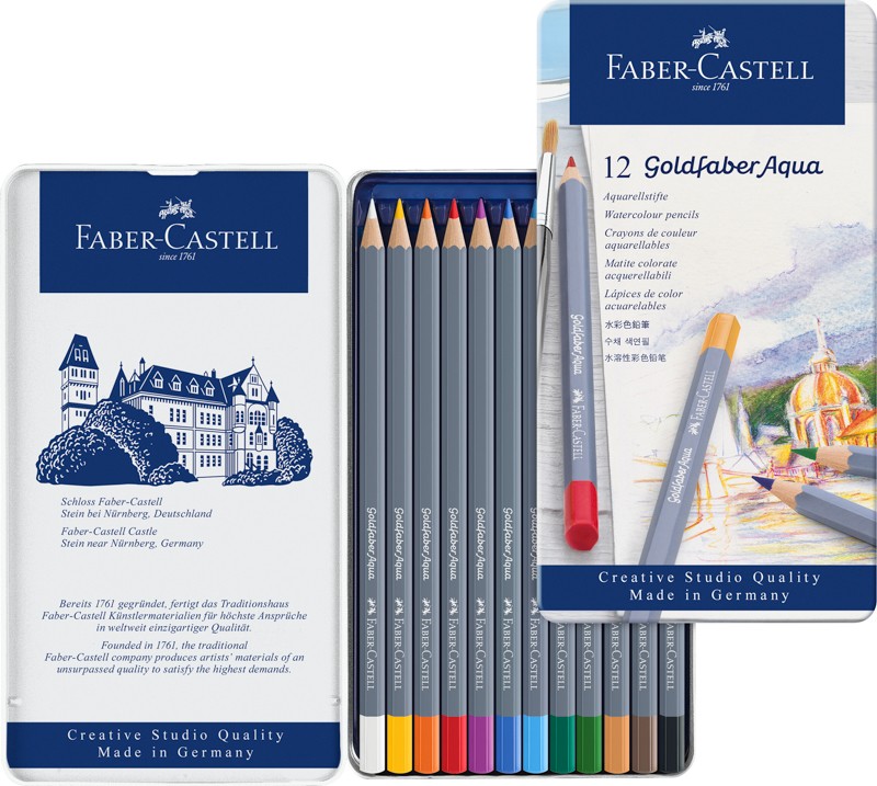 Matite Acquarellabili Faber Castell, vendita online Stamperia Rayher belle  arti hobby decoupage miglior prezzo